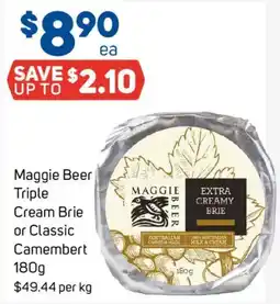 Foodland Maggie Beer Triple Cream Brie offer