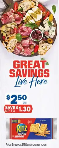 Foodland Ritz Breakz offer