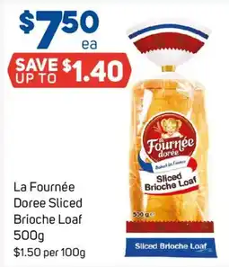 Foodland La Fournée Doree Sliced Brioche Loaf offer