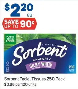 Foodland Sorbent Facial Tissues offer