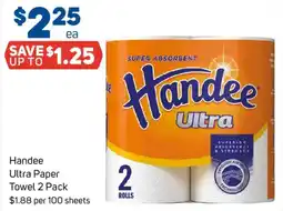 Foodland Handee Ultra Paper Towel offer