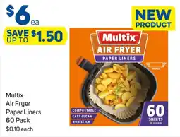 Foodland Multix Air Fryer Paper Liners offer