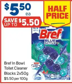Foodland Bref In Bowl Toilet Cleaner Blocks offer