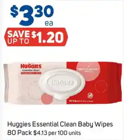 Foodland Huggies Essential Clean Baby Wipes offer