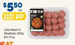 Foodland Little Meat Co Meatballs offer