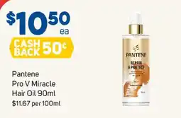 Foodland Pantene Pro V Miracle Hair Oil offer