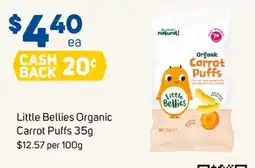 Foodland Little Bellies Organic Carrot Puffs offer