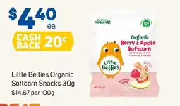 Foodland Little Bellies Organic Softcorn Snacks offer