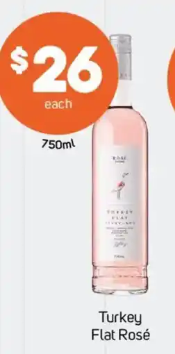 Foodland Turkey Flat Rosé offer