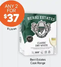 Foodland Berri Estates Classic Dry White offer