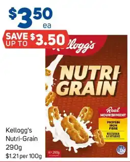 Foodland Kellogg's Nutri-Grain offer