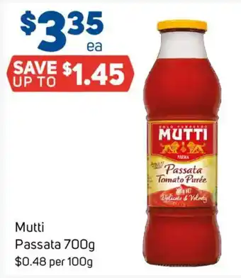 Foodland Mutti Passata offer