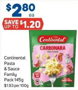 Foodland Continental Pasta & Sauce Family Pack offer