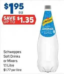 Foodland Schweppes Classic Lemonade offer
