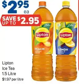 Foodland Lipton Ice Tea offer