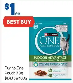 Foodland Purina One Pouch offer