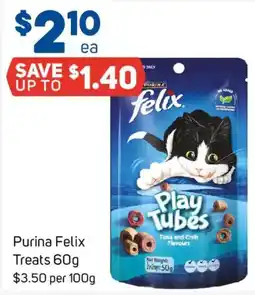 Foodland Purina Felix Treats offer