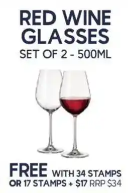 Drakes Red Wine Glasses offer