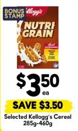 Drakes Kellogg's Nutri Grain offer
