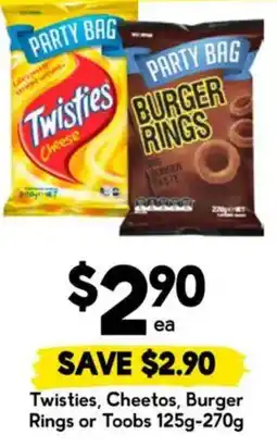 Drakes Twisties Cheese Party Bag offer