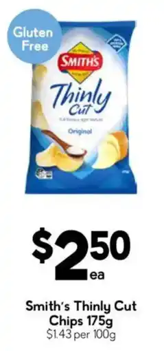 Drakes Smith's Thinly Cut Chips offer