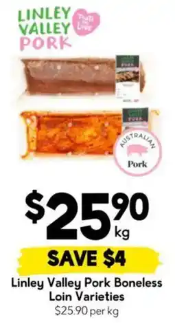 Drakes Linley Valley Pork Boneless Loin Varieties offer