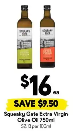 Drakes Squeaky Gate Extra Virgin Olive Oil offer