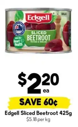 Drakes Edgell Sliced Beetroot offer