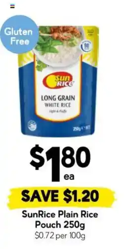 Drakes SunRice Plain Rice offer