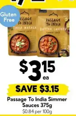 Drakes Passage To India Simmer Sauces offer