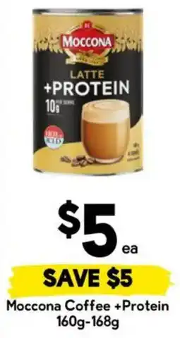 Drakes Moccona Coffee +Protein offer