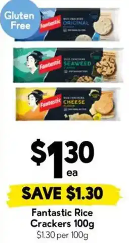 Drakes Fantastic Rice Crackers offer