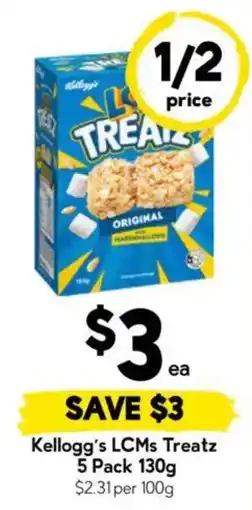 Drakes Kellogg's LCMs Treatz offer