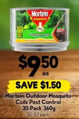 Drakes Mortein Outdoor Mosquito Coils Pest Control offer
