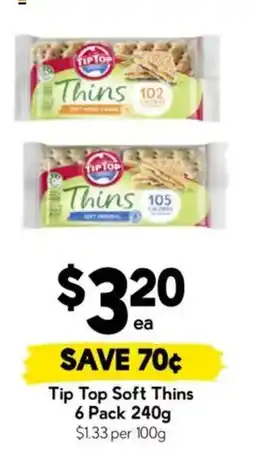 Drakes Tip Top Soft Thins offer