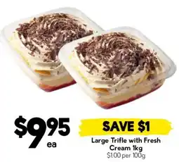 Drakes Large Trifle with Fresh Cream offer