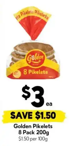 Drakes Golden Pikelets offer