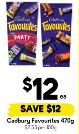 Drakes Cadbury Favourites offer