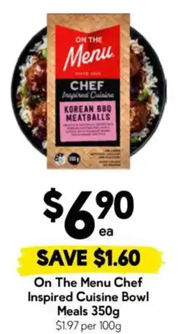 Drakes On The Menu Chef Inspired Cuisine Bowl Meals offer