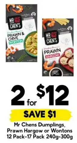 Drakes Mr Chens Dumplings offer