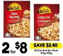 Drakes McCain Red Box Meals offer