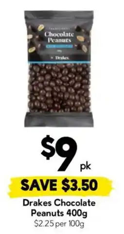 Drakes Drakes Chocolate Peanuts offer