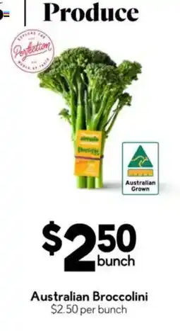 Drakes Australian Broccolini offer
