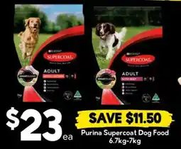 Drakes Purina Supercoat Dog Food offer