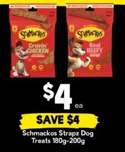 Drakes Schmackos Strapz Dog Treats offer