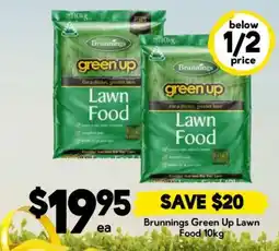 Drakes Brunnins Green Up Lawn Food offer