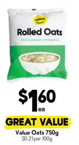 Drakes Value Rolled Oats offer