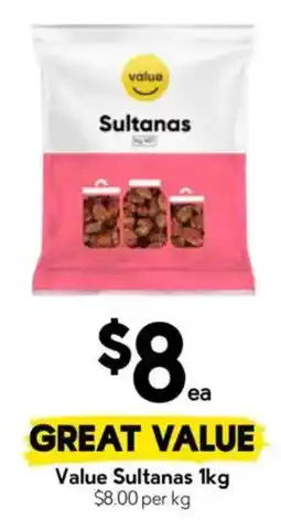Drakes Value Sultanas offer