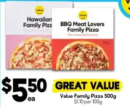 Drakes Value Family Pizza offer