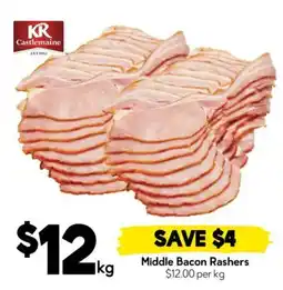 Drakes KR Castlemaine Middle Bacon Rashers offer